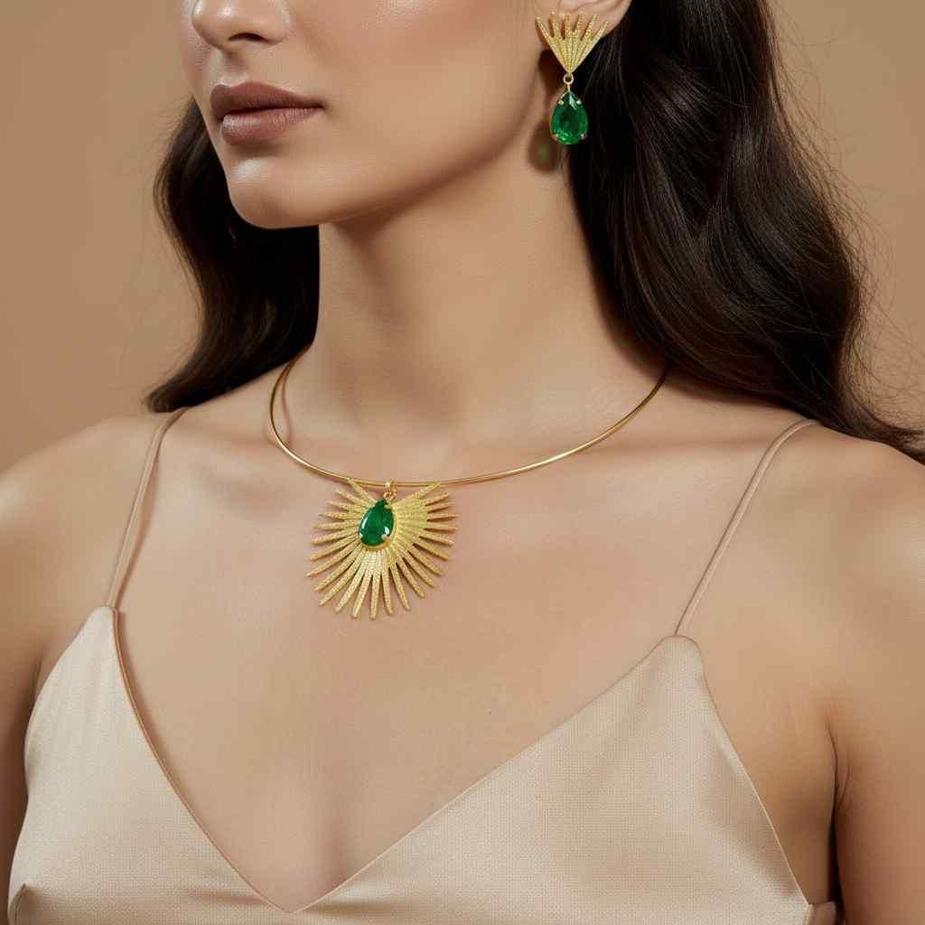 Set of Necklace and Earring (Pack of 1)