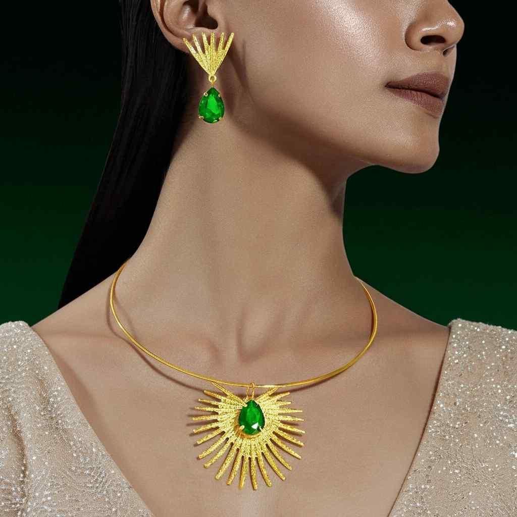 Set of Necklace and Earring (Pack of 1)